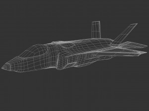 game model f35b war fly Model 3D