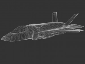 game model f35b war fly Model 3D