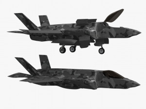 game model f35b war fly Model 3D