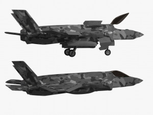 game model f35b war fly Model 3D