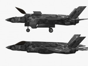 game model f35b war fly Model 3D