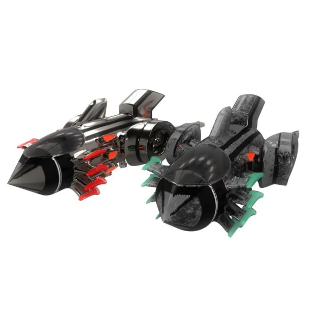 sci-fi space fighter aircraft game model ae element 3D Model .c4d .max .obj .3ds .fbx .stl .blend 