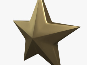 christmas star model 3D Model