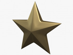 christmas star model 3D Model