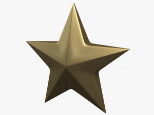 christmas star model 3D Model