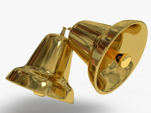 christmas bell model 3D मॉडल
