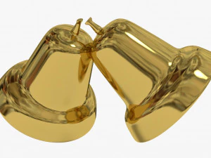 christmas bell model 3D Model