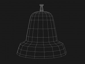 christmas bell model 3Dモデル