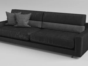 sofa modern model realistic 3D Model