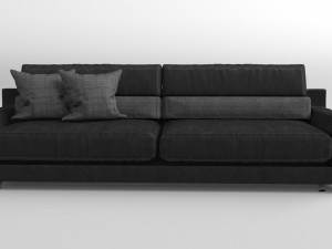 sofa modern model realistic 3D Model