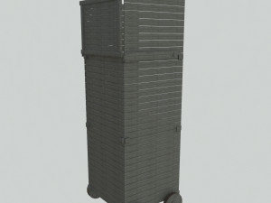 siege tower 85 m low poly 3D मॉडल