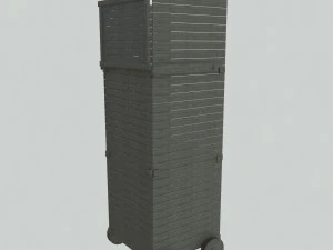 kuşatma kulesi 85 m d&uuml;ş&uuml;k poli 3D Model