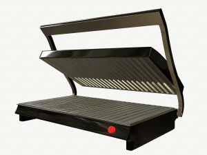 mesin roti panggang pbr poli rendah Model 3D