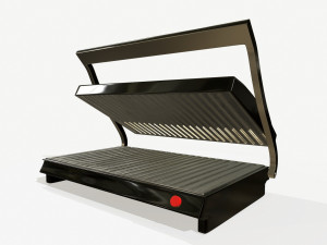 toast machine low poly pbr 3D Model