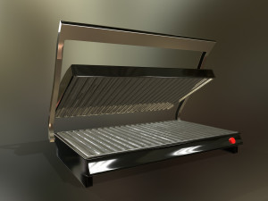 toast machine low poly pbr 3D Model