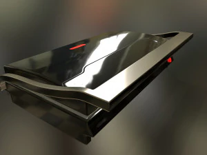 macchina per toast low poly pbr Modello 3D