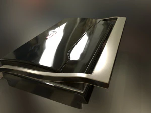 macchina per toast low poly pbr Modello 3D