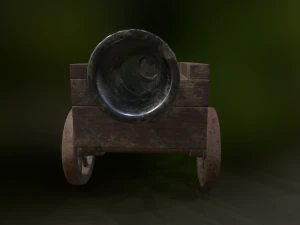 cannon car level 1 3D Model