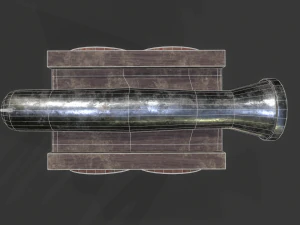 cannon car level 1 3D Model