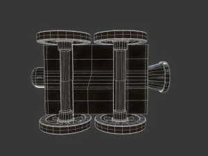 cannon car level 1 3D Model