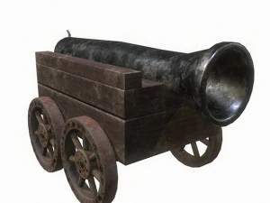 cannon car level 1 3D Model