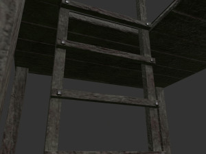 archer tower level 1 pbr low poly Model 3D