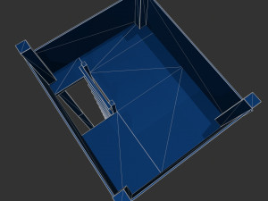 archer tower level 1 pbr low poly Model 3D