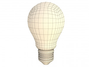 bulb realistic model 3D 模型