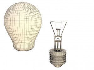 bulb realistic model 3D 模型
