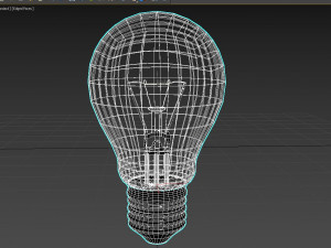 bulb realistic model 3D 模型