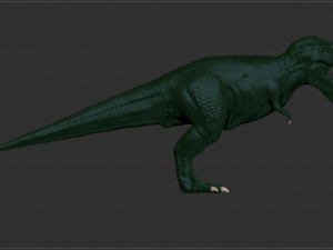 zhuchengtyrannus magnus- descendant of trex sculpt Modelo 3D