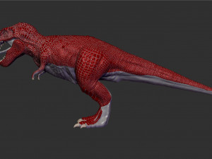 zhuchengtyrannus magnus- descendant of trex sculpt Modelo 3D