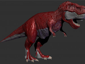 zhuchengtyrannus magnus- descendant of trex sculpt Modelo 3D