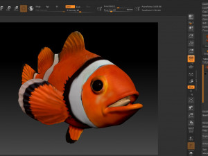 clown fish 3D मॉडल