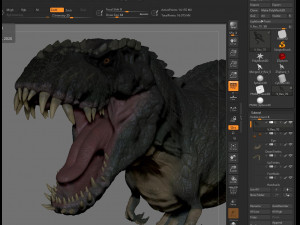 v rex sculpt projects 3D 모델