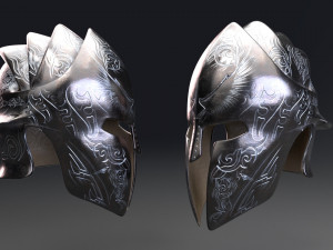 elite guardian helmet elite guardian helmet pbr low poly 3D 模型