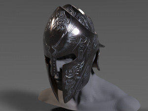 elite guardian helmet elite guardian helmet pbr low poly 3D 模型