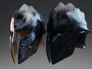 elite guardian helmet elite guardian helmet pbr low poly 3D 模型