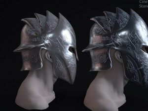 elite guardian helmet elite guardian helmet pbr low poly 3D 模型