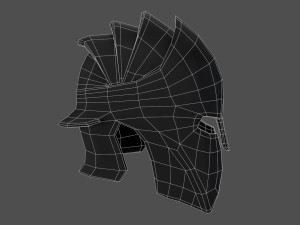 elite guardian helmet elite guardian helmet pbr low poly 3D 模型