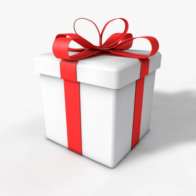 gift box model 3D Model .c4d .max .obj .3ds .fbx .stl .blend 
