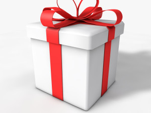 gift box model 3D Model