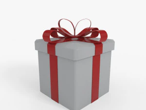 gift box model 3D Model
