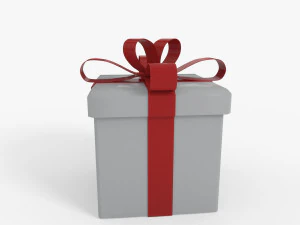 gift box model 3D Model
