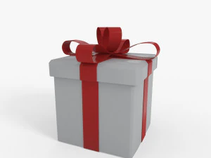 gift box model 3D Model