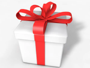 gift box model 3D Model