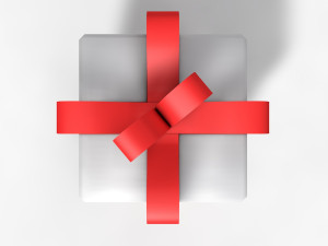 gift box model Modelo 3D