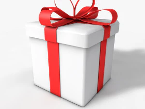 gift box model 3D Model