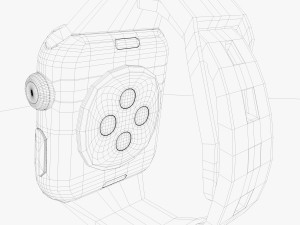 apple watch series 3 3D Model