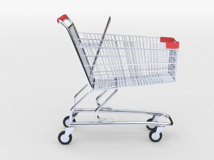 shopping cart 3Dモデル
